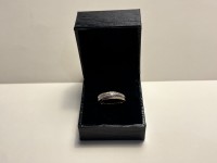 Alliance or jaune 750 & diamants 