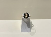 Bague argent 925 citrine