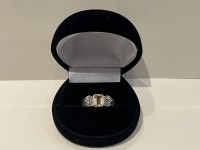 Bague argent 925 citrine