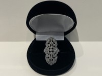 Bague argent 925 marcassites