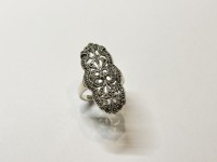 Bague argent 925 marcassites