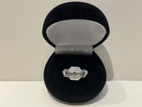Bague argent 925 nacre