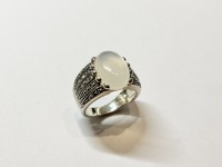 Bague argent 925 pierre de lune