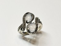 Bague Calcedoine, arg 925