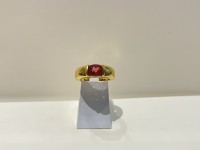 Bague chaumet or 750 et tourmaline