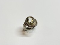 Bague citrine arg 925