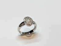 Bague Diamants, or 750