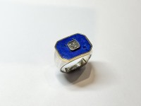 Bague Lapis, arg 925