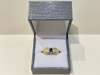 Bague or 750 