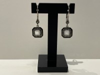 Boucles d'oreilles argent 925 nacres
