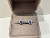 Boucles d'oreilles marquises or 750