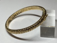 Bracelet ciselé, or 750