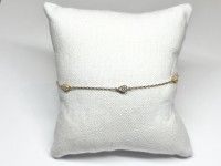 Bracelet gouttes, or 750 