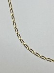 Chaîne maille cheval, or 750, REF 260183