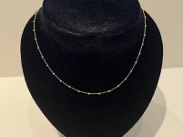 Collier boules or 750