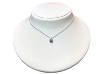 Collier carré Diamants, or 750