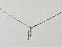 Collier deux ors, Oz, or 750 