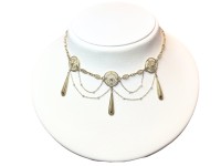 Collier Draprerie & Perles, or 750