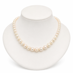 Collier Perles & fermoir or jaune 750