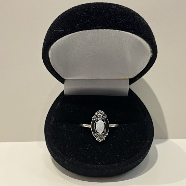 Bague argent 925 & opale