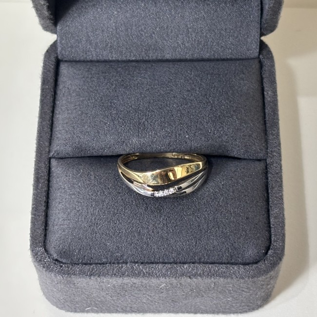 Bague deux ors, Oz, or 750