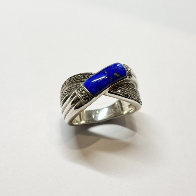 Bague Lapis, arg 925