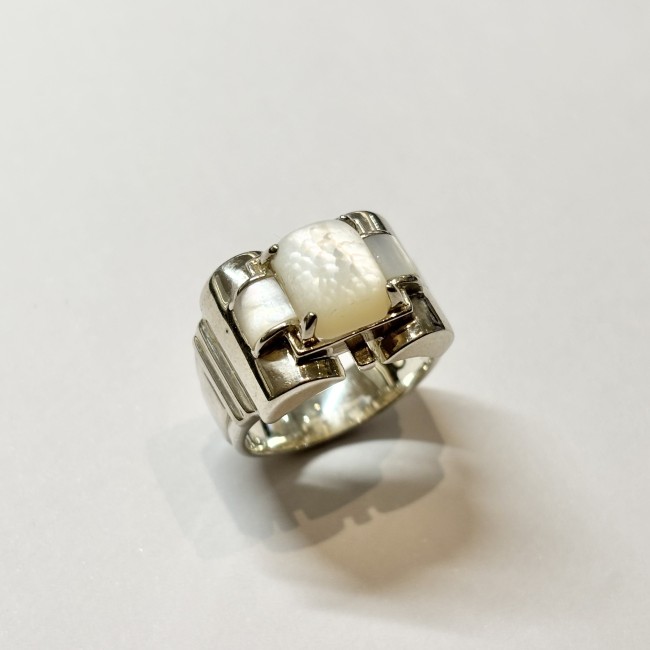 Bague Nacre, arg 925