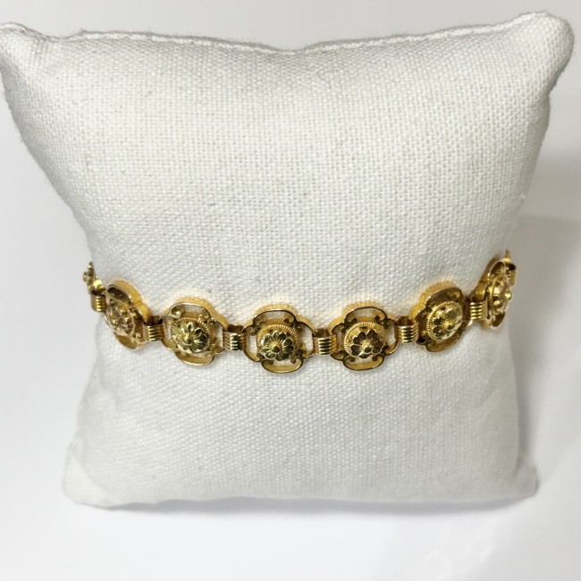 Bracelet ancien or 750