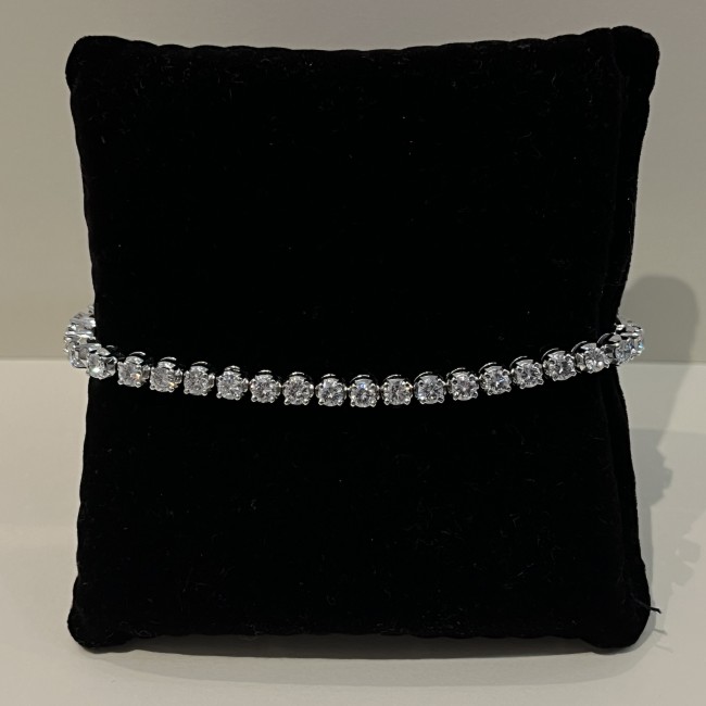 Bracelet or 750 & diamants 