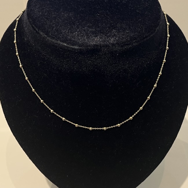 Collier boules or 750