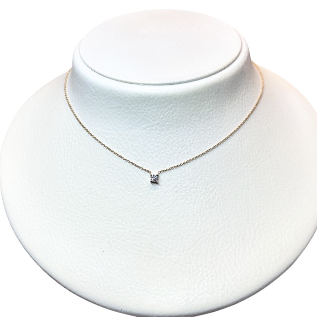 Collier Diamants, or 750