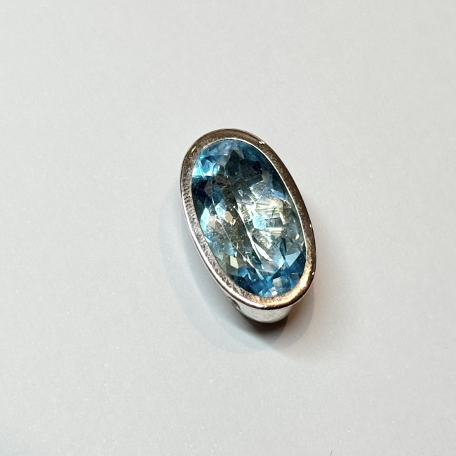 Pendentif Topaze, or 750